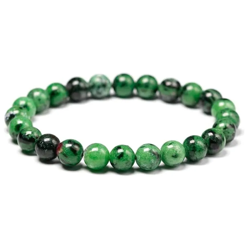 TENET Bracciale a sfere in Rubyzoisite, 6 mm - immagine 1
