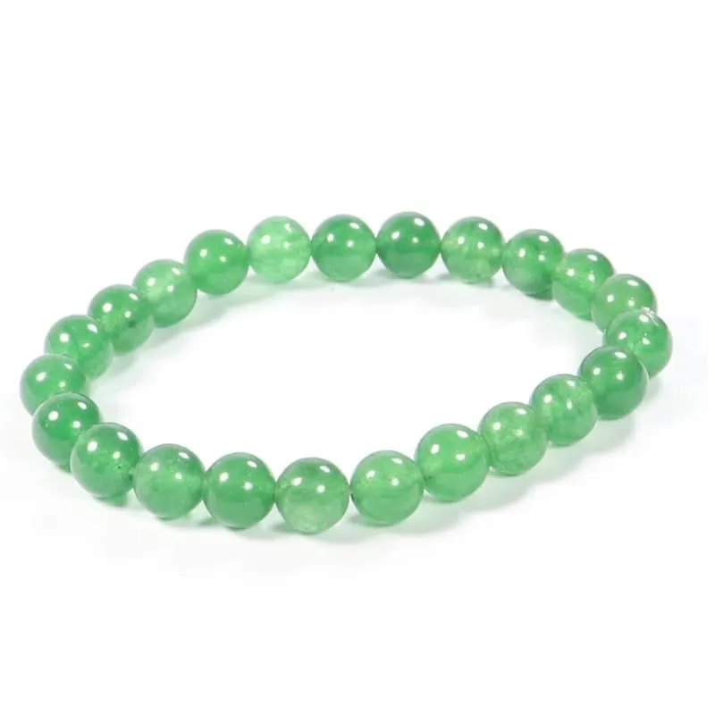 TENET Bracciale a sfere in Avventurina naturale, 8 mm - immagine 1