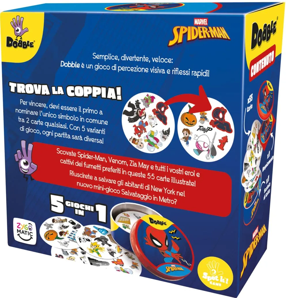 Asmodee Dobble Spider-Man - immagine 8
