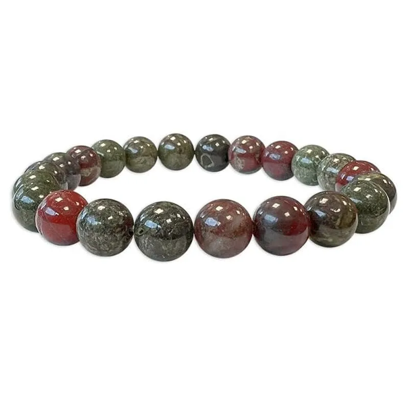 TENET Bracciale in Diaspro del Drago, 6 mm - immagine 1