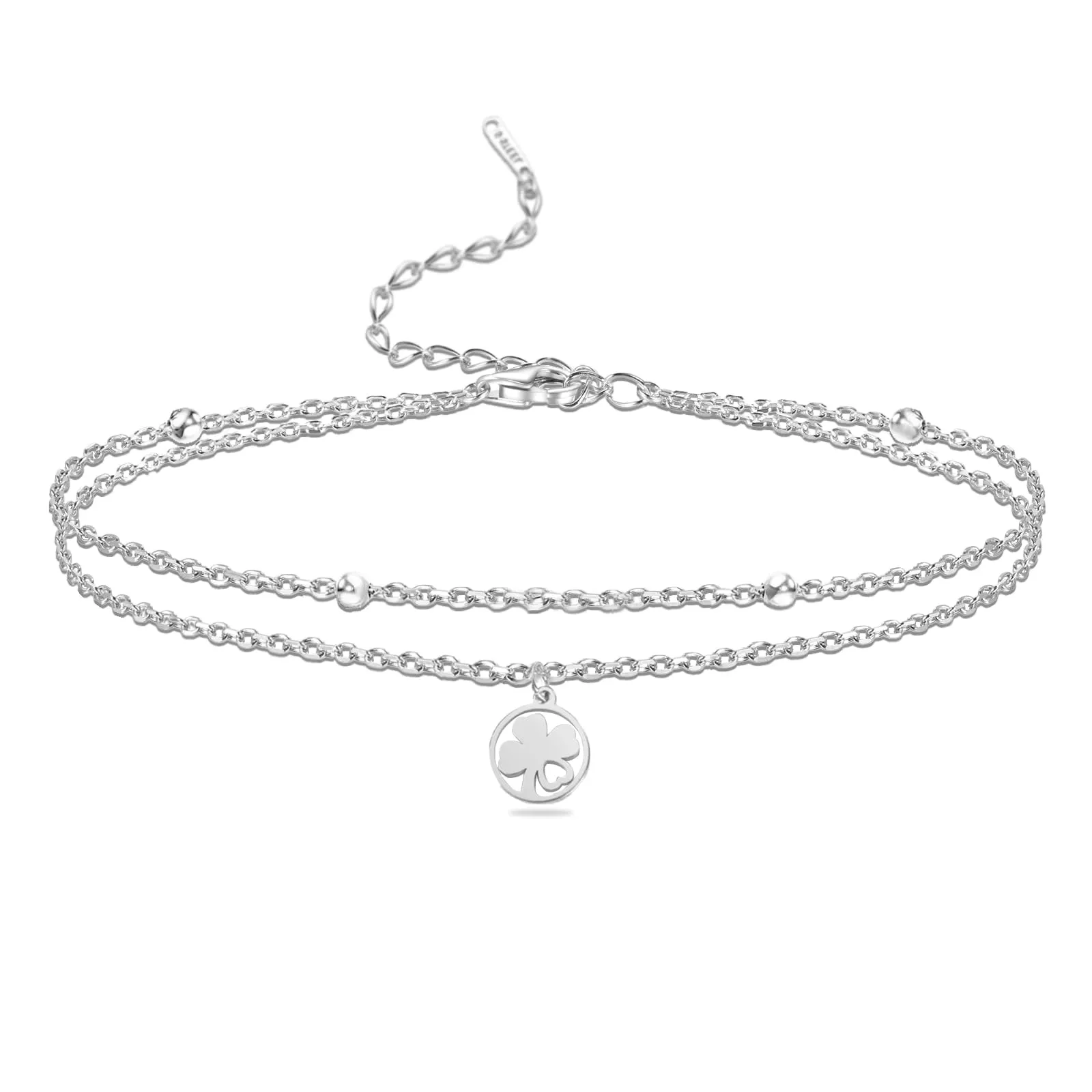 VASSAGO Bracciale Quadrifoglio in Acciaio Inossidabile da Donna - immagine 1