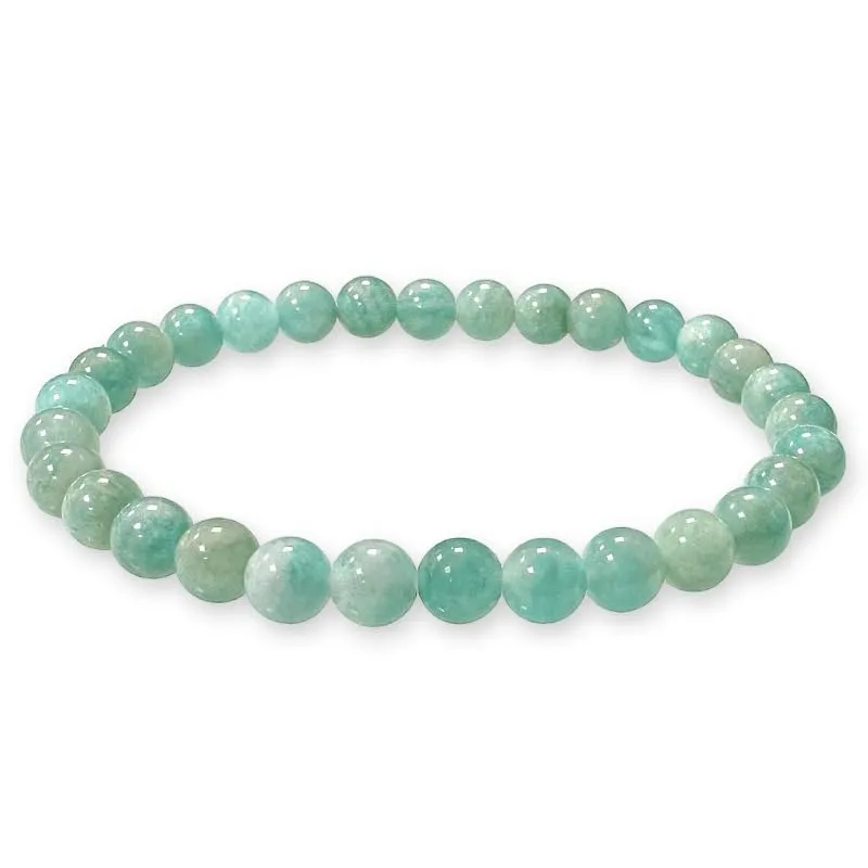 TENET Bracciale in Amazzonite Russa, 6 mm - immagine 1