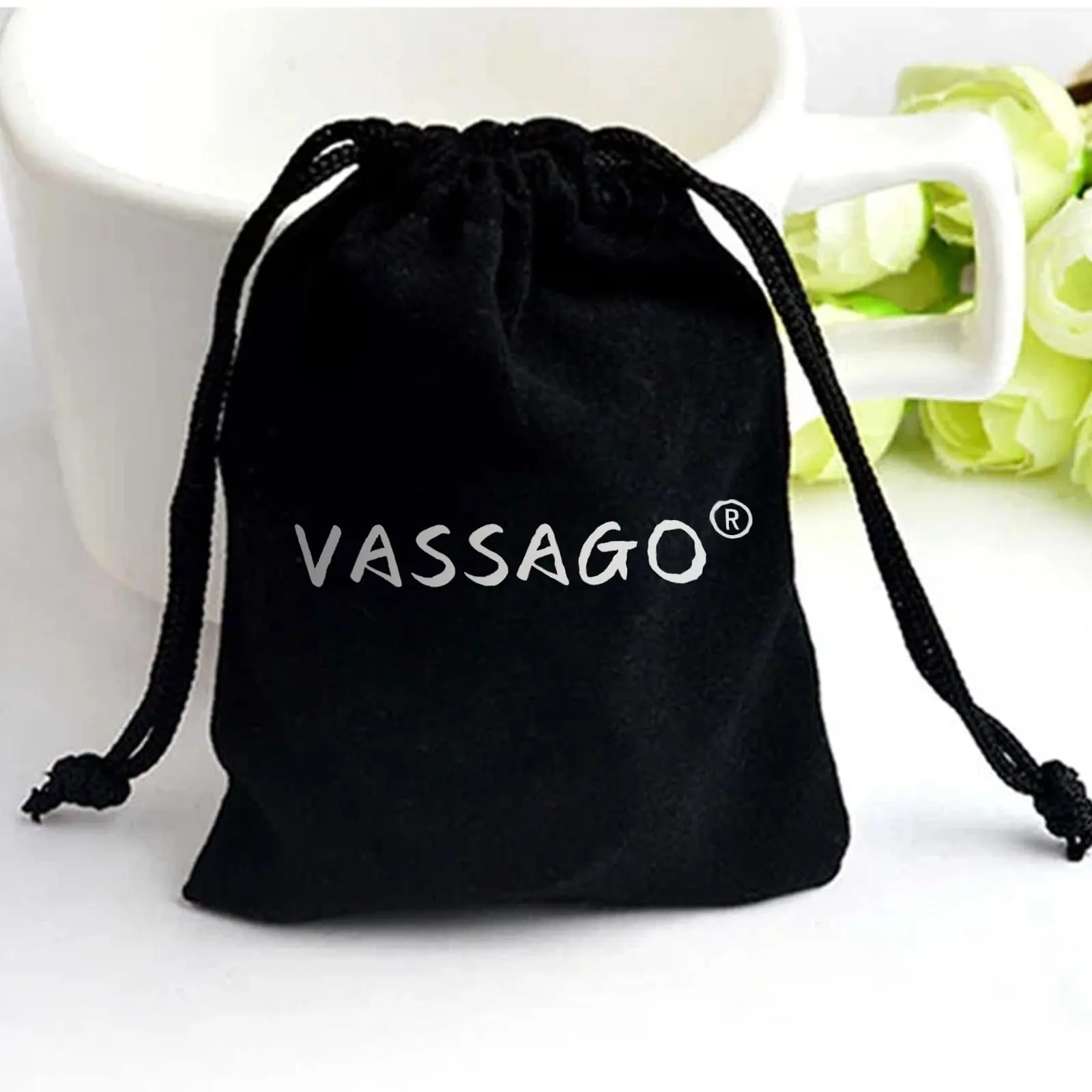VASSAGO Bracciale da donna con quadrifoglio in acciaio inox, Taglia unica - immagine 7