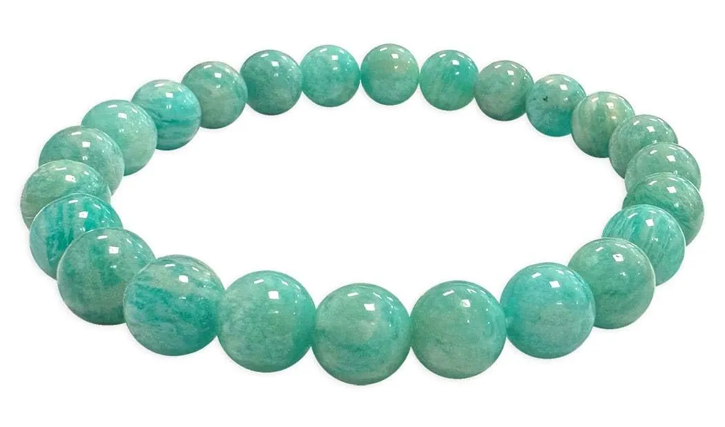 TENET Bracciale in Amazonite Russa 8 mm - immagine 1