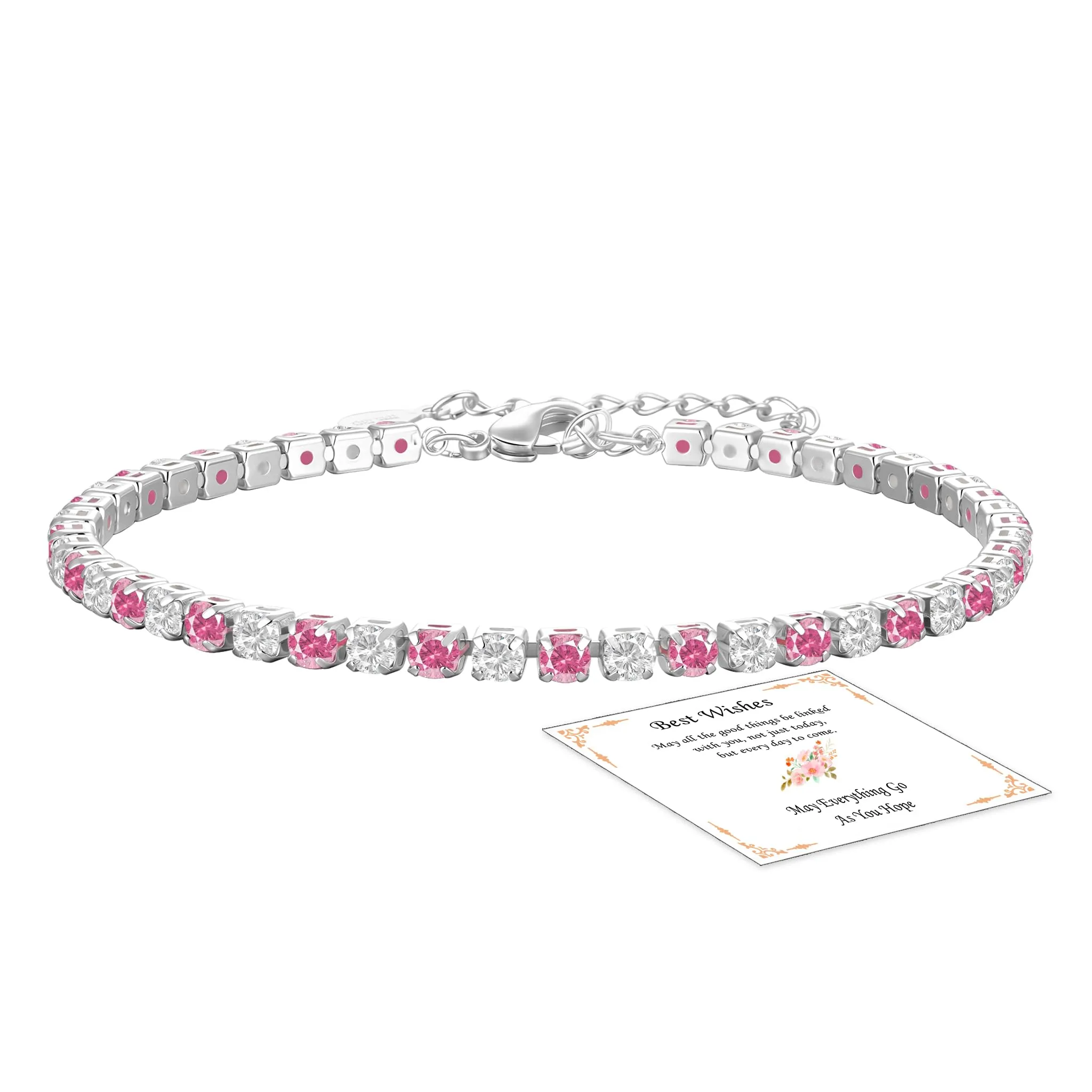 Aretas Bracciale da donna in argento Sterling 925 regolabile, rame, senza gemstone - immagine 1