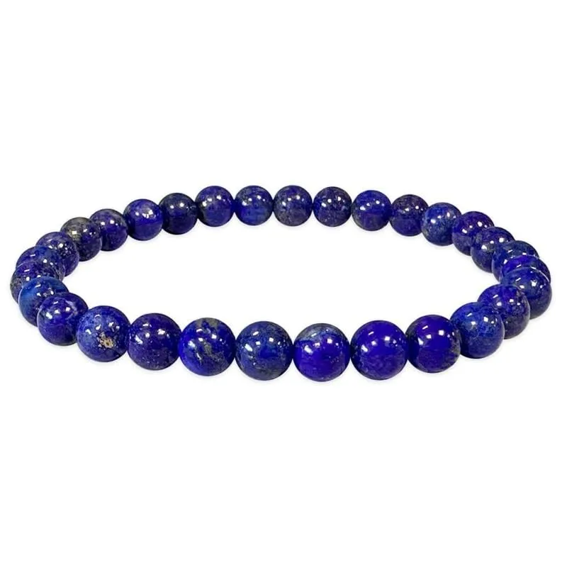 TENET Bracciale in lapislazzuli, 6 mm - immagine 1