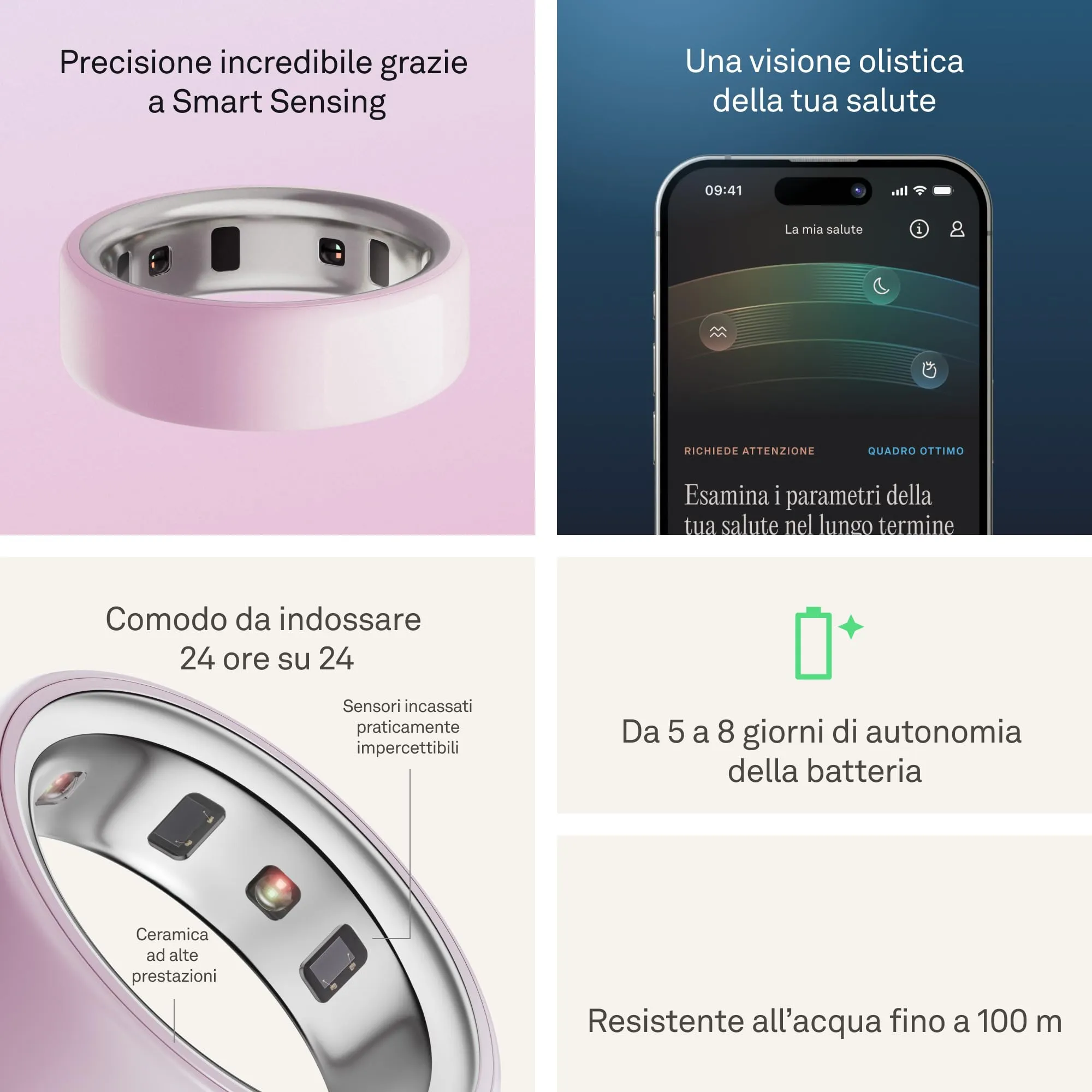 Oura Ring 4 Ceramic Petal - Size 12 - immagine 5