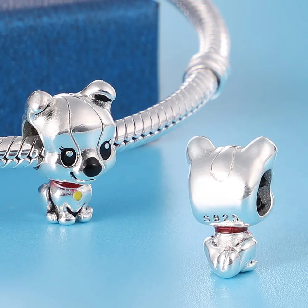 Pandach Bead Charm Ciondolo Argento Sterling 925 con Cubic Zirconia per Braccialetti e Collane Europee - immagine 2