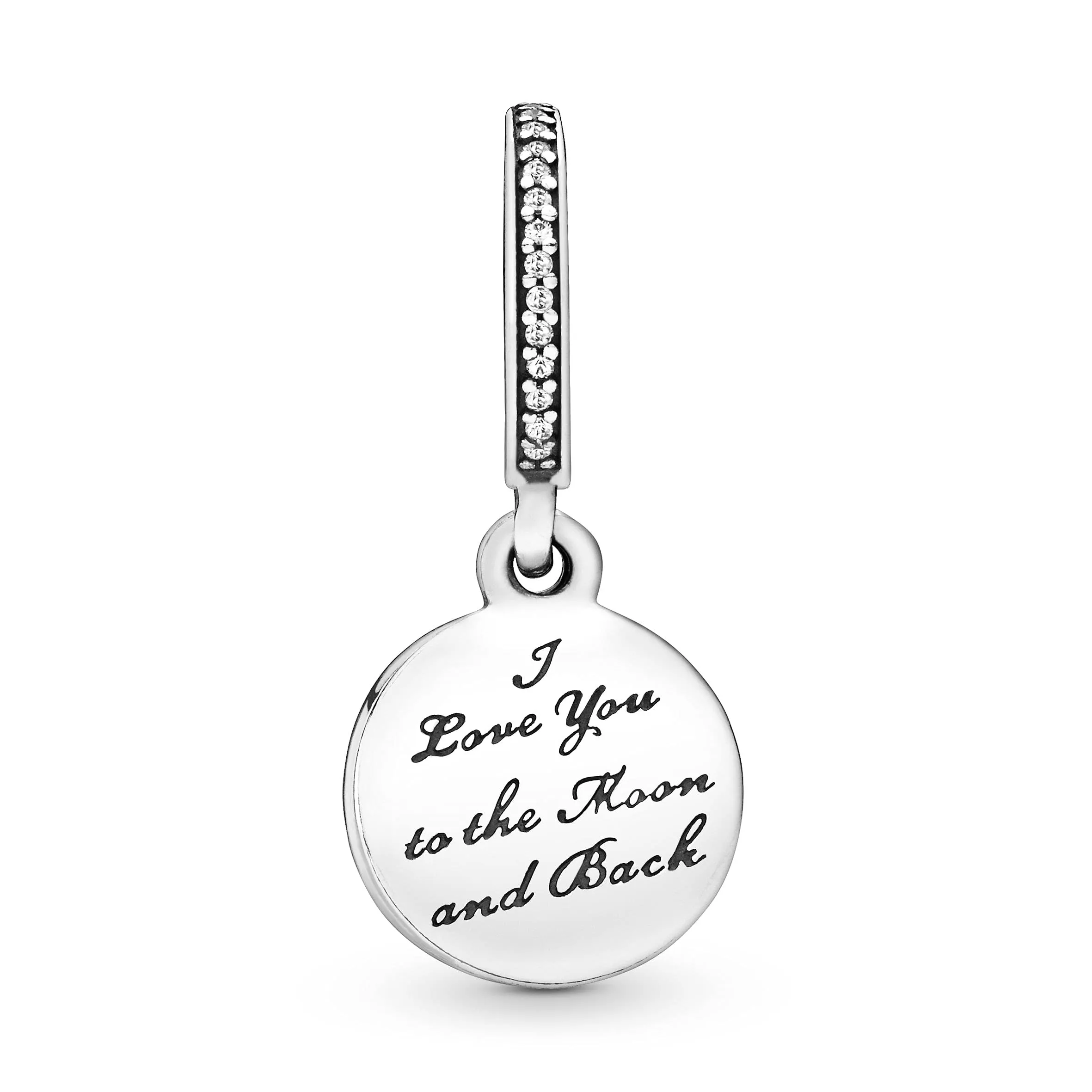 Pandora Passions Pendente in argento Luna e Stella con Zirconi Cubici e Smalto Blu 791993CZ - immagine 2