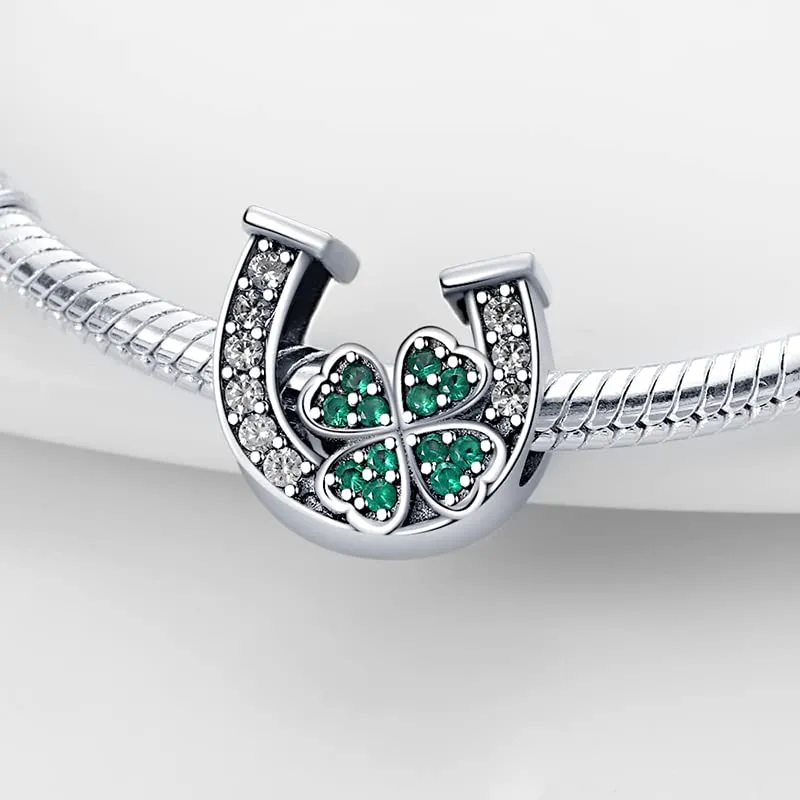 Pandach Bead Charm in Argento Sterling 925 con Cubic Zirconia per Braccialetti e Collane europei - immagine 2