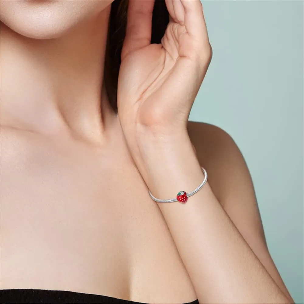Pandach Ciondolo in Argento Sterling 925 con Cubic Zirconia per Braccialetti e Collane Europee - immagine 4