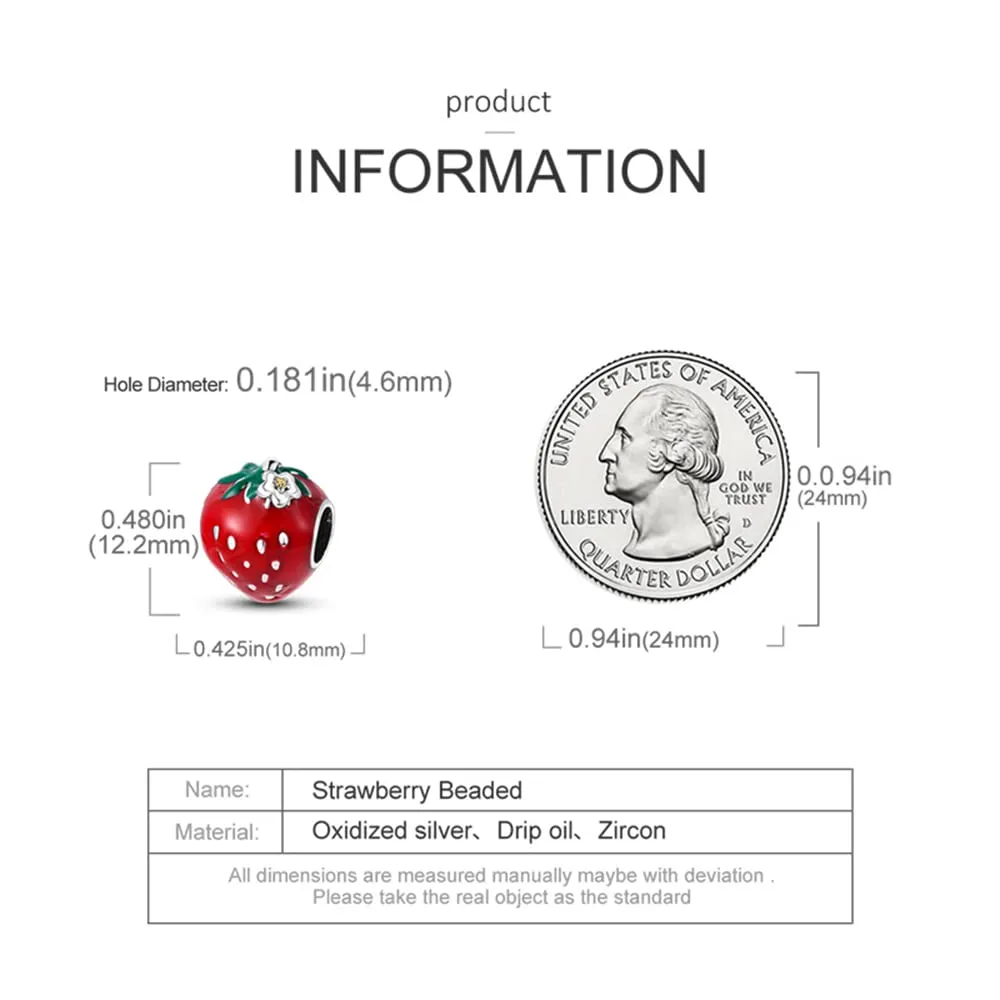 Pandach Ciondolo in Argento Sterling 925 con Cubic Zirconia per Braccialetti e Collane Europee - immagine 5