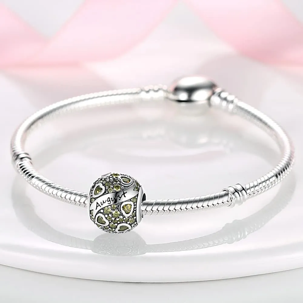 Pandach Ciondolo in Argento Sterling 925 con Cubic Zirconia per Braccialetti e Collane Europei - immagine 2