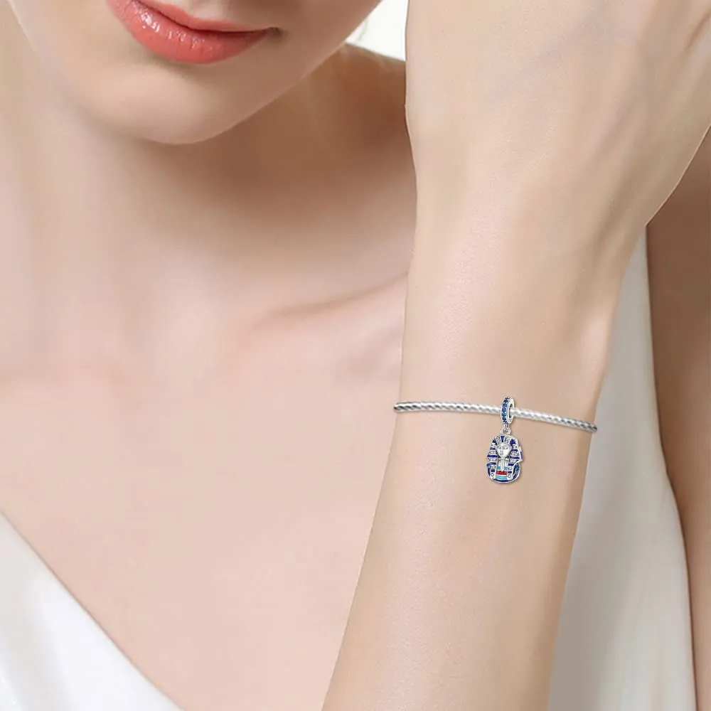 Pandach Bead Charm in Argento Sterling 925 con Cubic Zirconia per Braccialetti e Collane europei - immagine 4