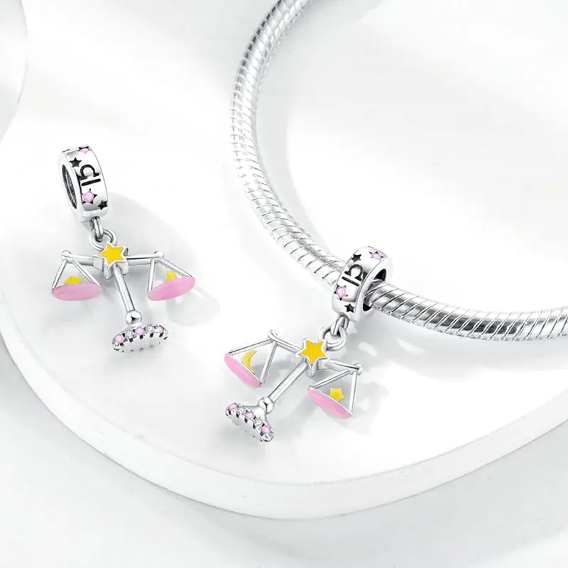 Pandach Bead Charm in Argento Sterling 925 con Cubic Zirconia per Braccialetti e Collane Europei - immagine 2