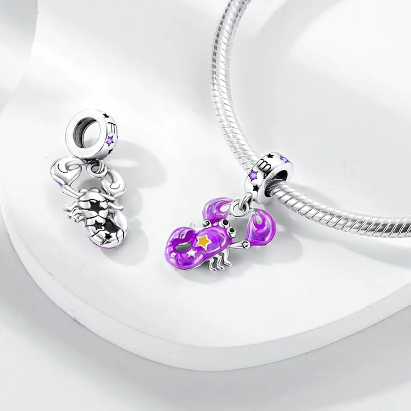 Pandach Bead Charm in Argento Sterling 925 con Cubic Zirconia per Braccialetti e Collane Europei - immagine 2