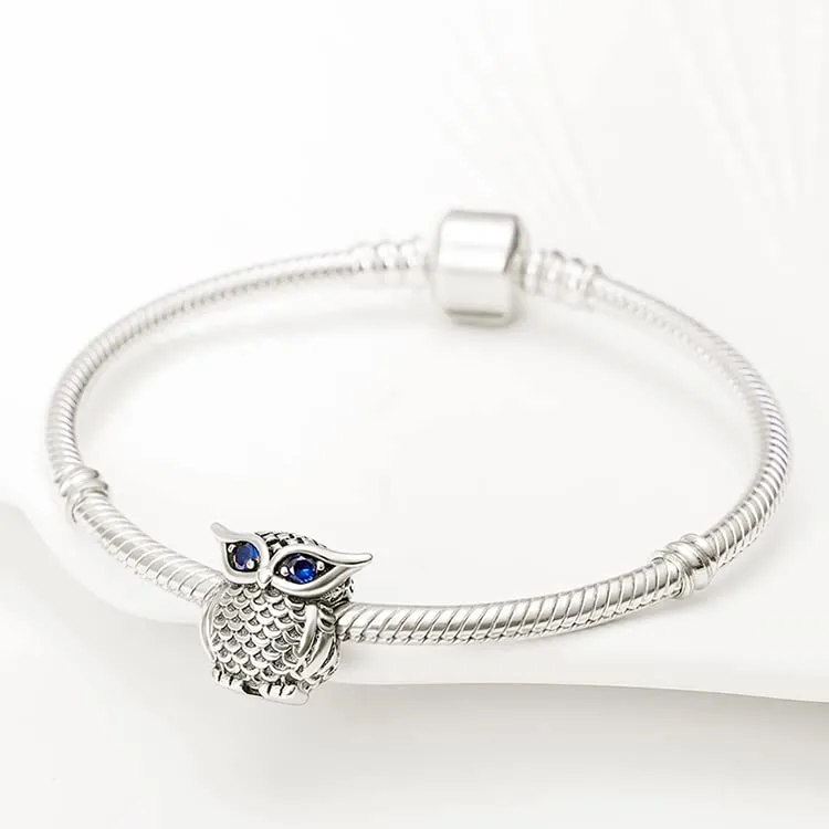 Pandach Bead Charm in Argento Sterling 925 con Cubic Zirconia per Braccialetti e Collane Europei - immagine 3