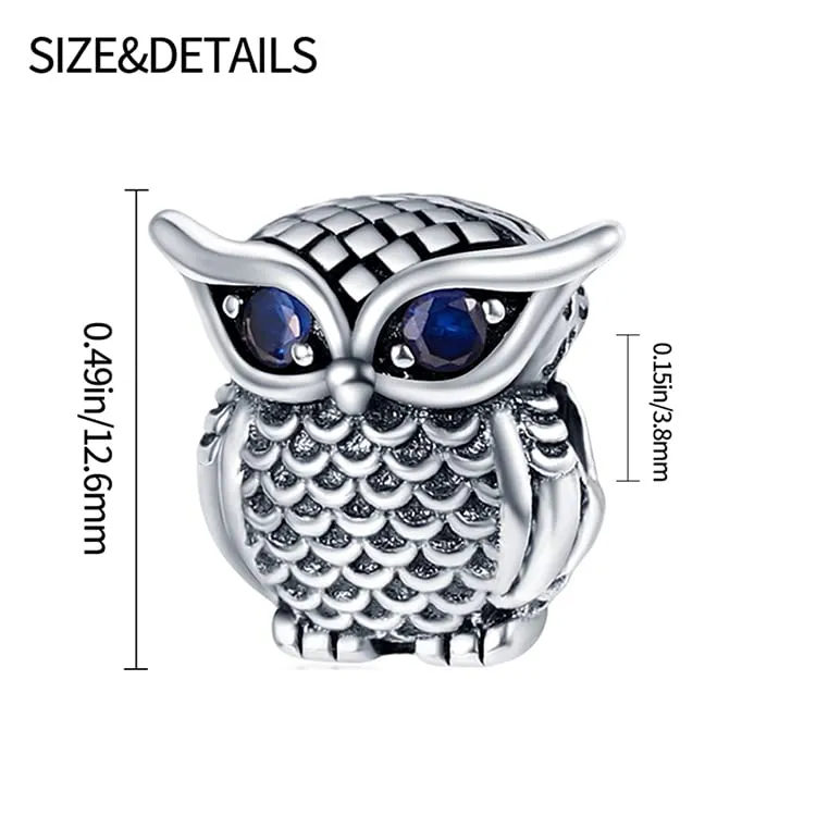 Pandach Bead Charm in Argento Sterling 925 con Cubic Zirconia per Braccialetti e Collane Europei - immagine 5