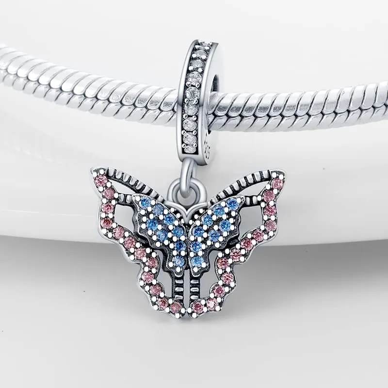 Pandach Ciondolo in Argento Sterling 925 con Cubic Zirconia per Braccialetti e Collane Europee - immagine 2