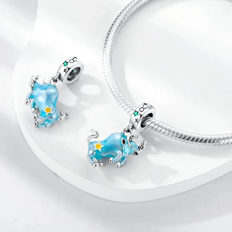 Pandach Bead Charm in Argento Sterling 925 con Cubic Zirconia per Braccialetti e Collane European Style - immagine 2