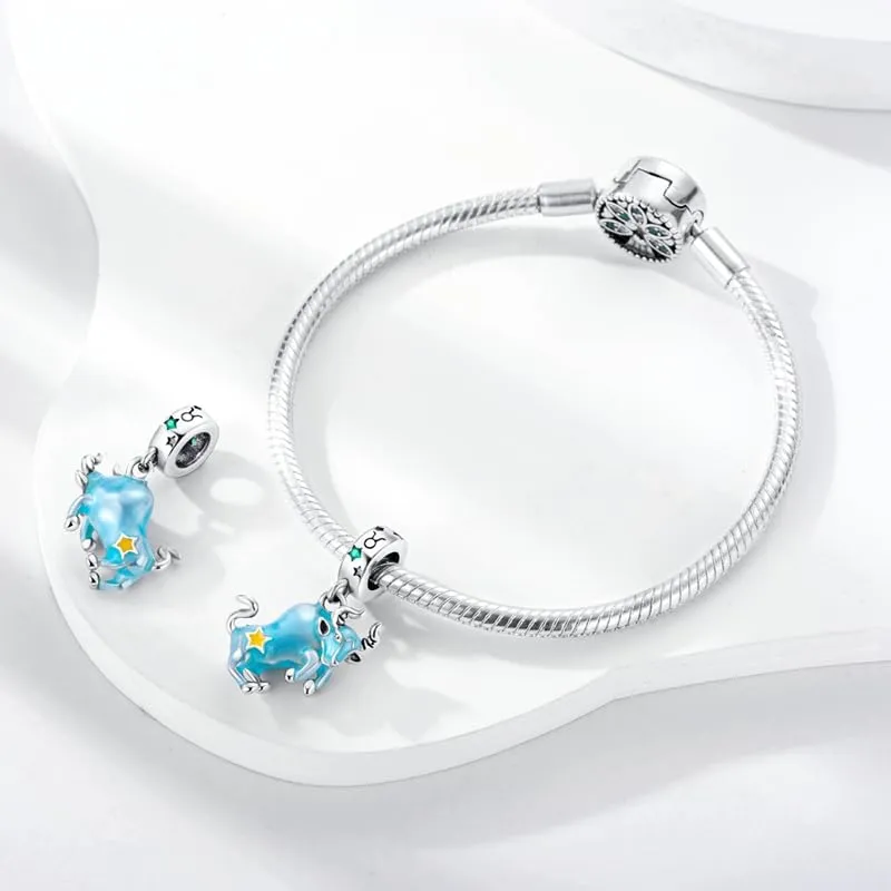 Pandach Bead Charm in Argento Sterling 925 con Cubic Zirconia per Braccialetti e Collane European Style - immagine 3