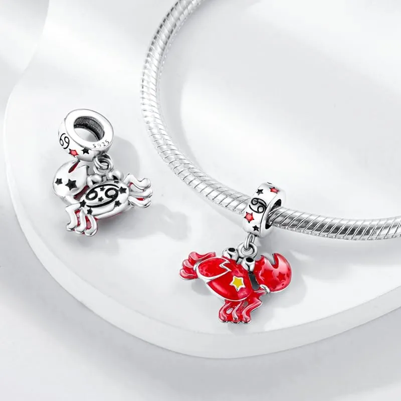 Pandach Bead Charm in Argento Sterling 925 con Cubic Zirconia per Braccialetti e Collane Europei - immagine 2