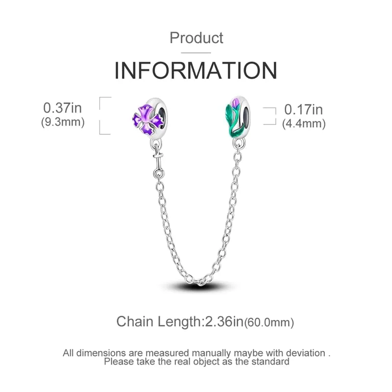 Pandach Bead Charm in Argento Sterling 925 con Cubic Zirconia, Compatibile con Braccialetti e Collane Europei - immagine 4