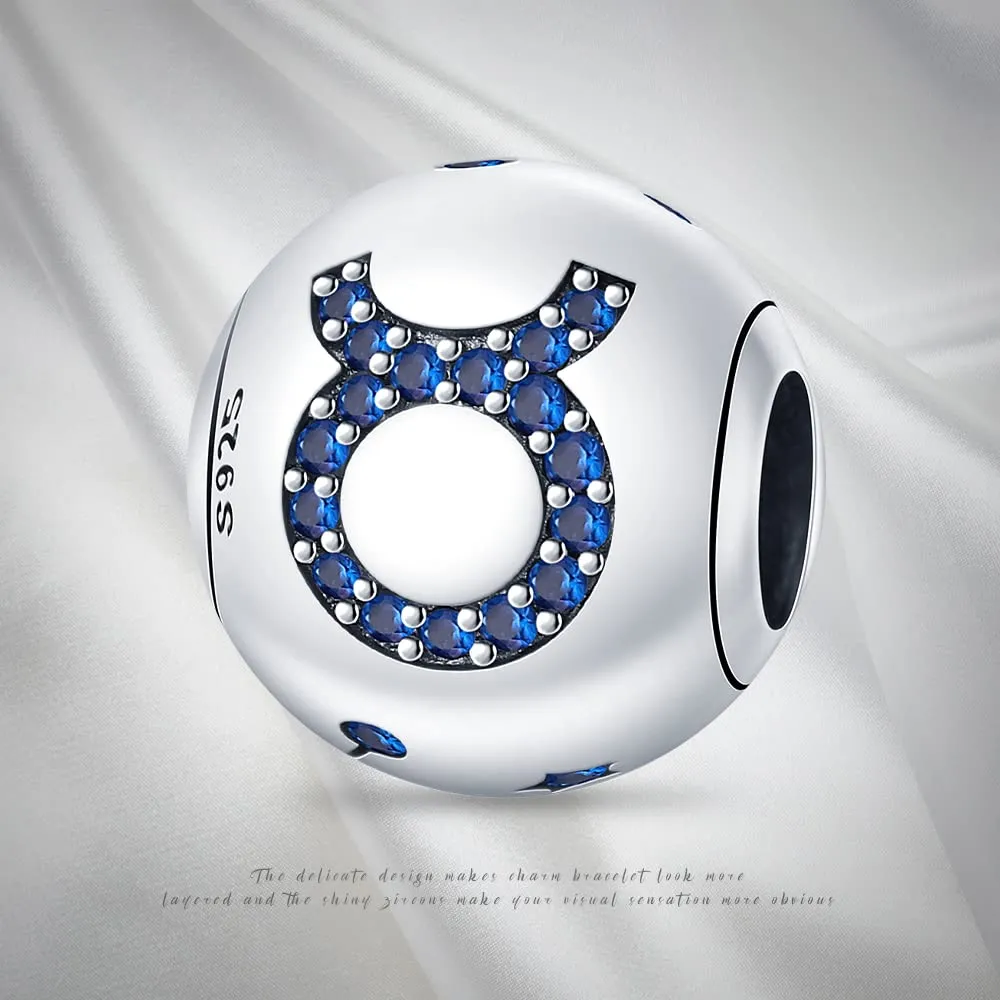 Pandach Bead Charm in Argento Sterling 925 con Cubic Zirconia per Braccialetti e Collane Europei - immagine 6