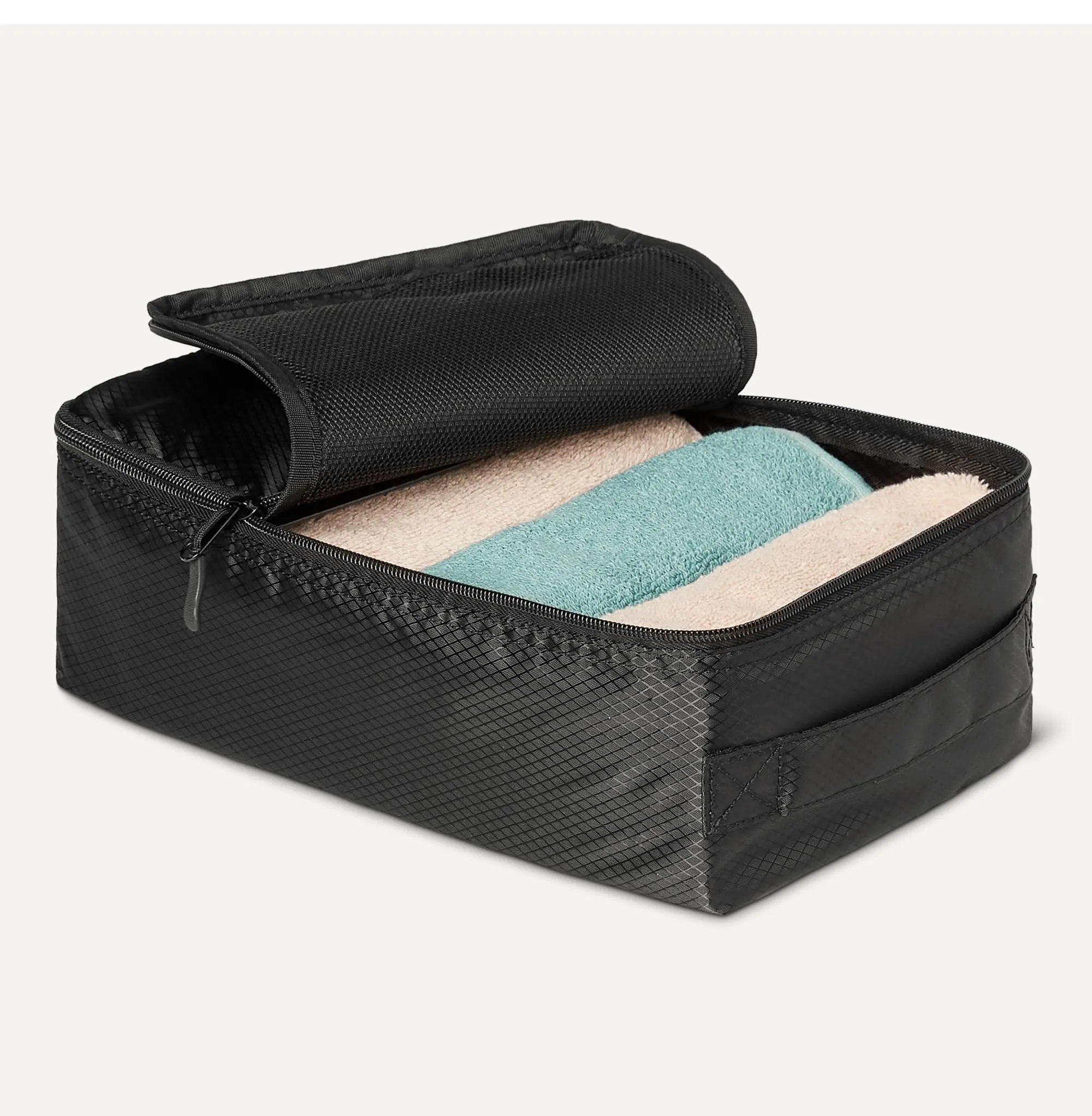 Amazon Essentials Set di 8 Packing Cube Organizer per Bagagli, Nero - immagine 2