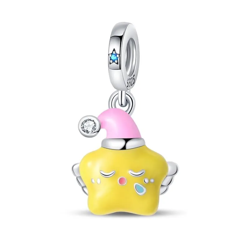 Pandach Bead Charm in Argento Sterling 925 con Cubic Zirconia per Braccialetti e Collane Europei - immagine 1