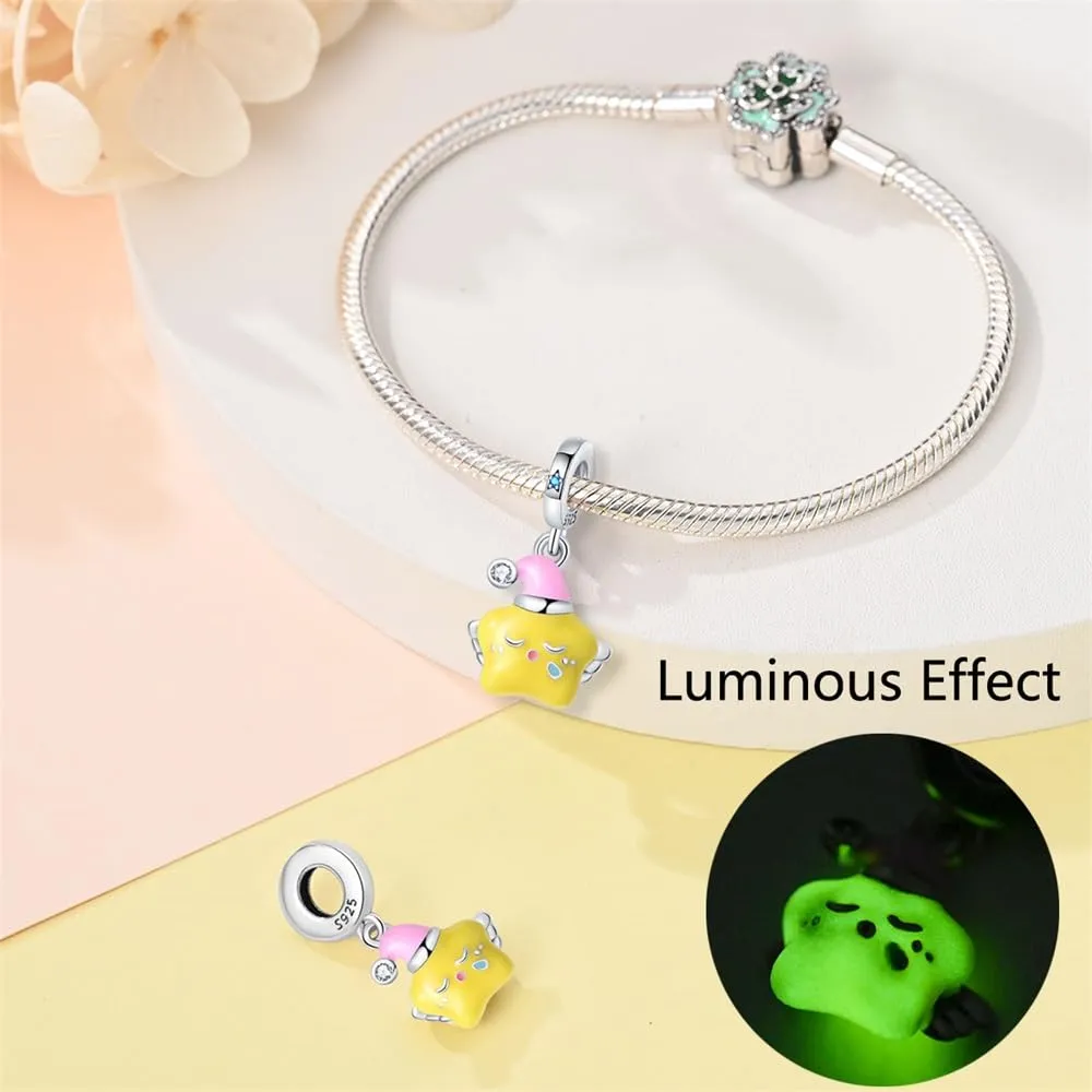 Pandach Bead Charm in Argento Sterling 925 con Cubic Zirconia per Braccialetti e Collane Europei - immagine 3