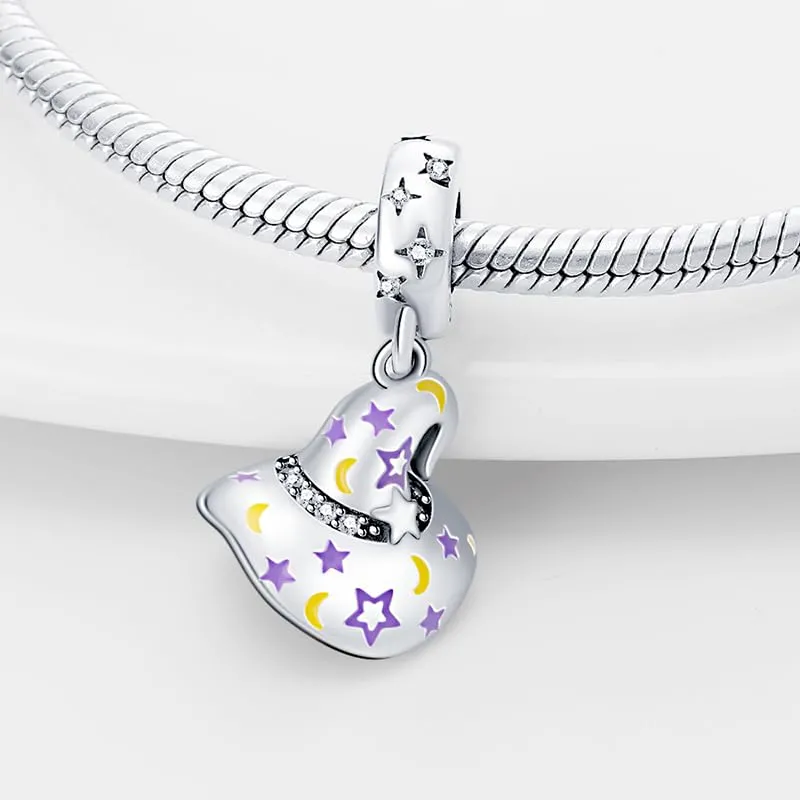 KUNSIR Bead Charm Ciondolo Argento Sterling 925 con Cubic Zirconia per Braccialetti e Collane Europei - immagine 2