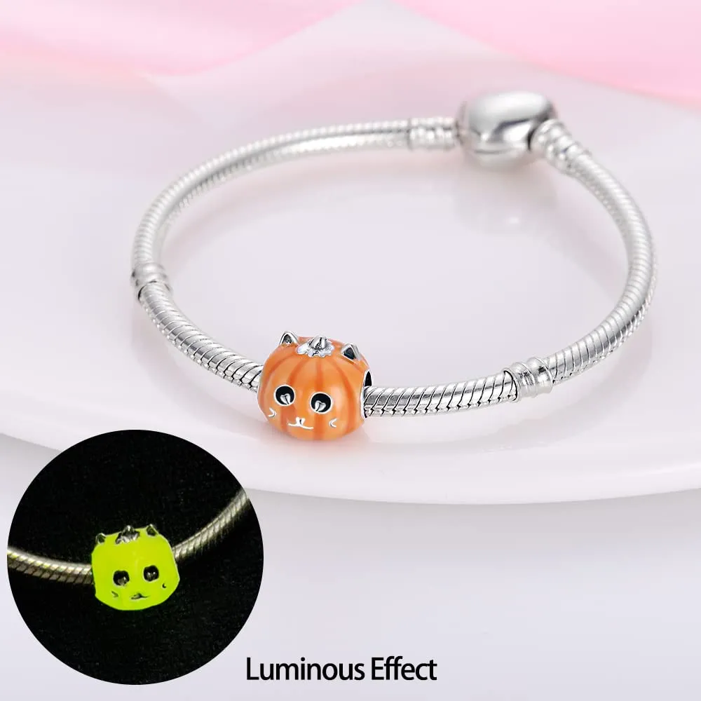 KUNSIR Bead Charm Ciondolo Argento Sterling 925 con Cubic Zirconia per Braccialetti e Collane Europei - immagine 3