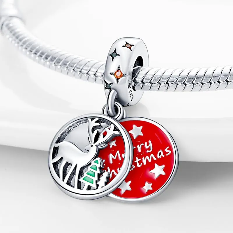 KUNSIR Ciondolo in Argento Sterling 925 con Cubic Zirconia per Braccialetti e Collane Europei - immagine 2