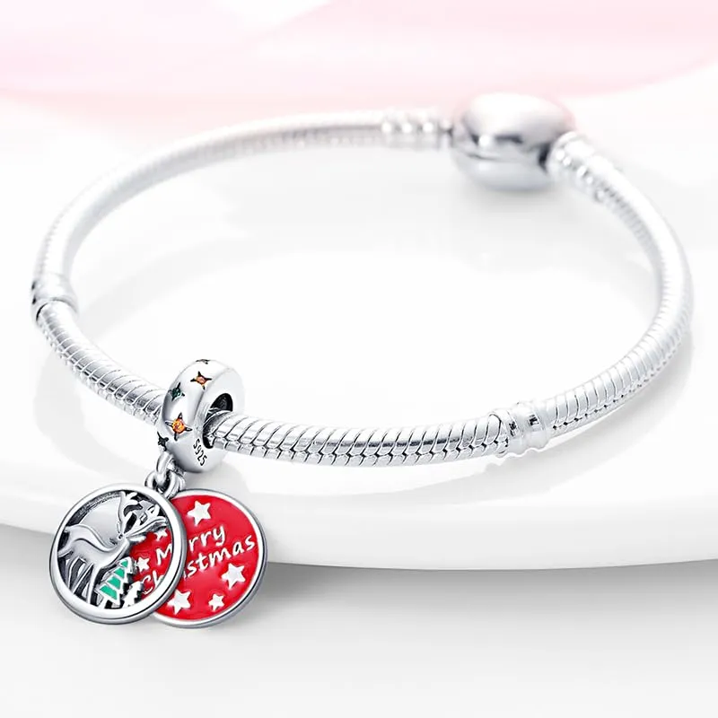 KUNSIR Ciondolo in Argento Sterling 925 con Cubic Zirconia per Braccialetti e Collane Europei - immagine 3