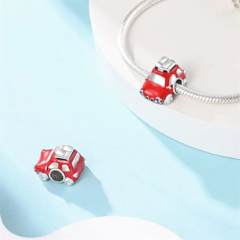 KUNSIR Ciondolo in Argento Sterling 925 con Cubic Zirconia per Braccialetti e Collane Europei - immagine 2