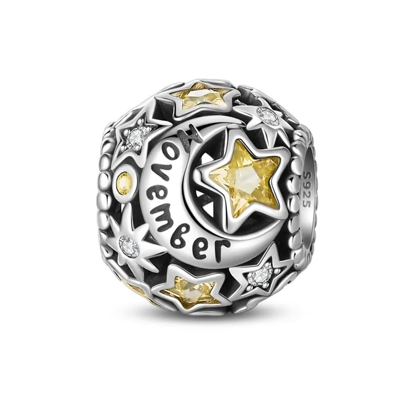 Pandach Bead Charm in Argento Sterling 925 con Cubic Zirconia per Braccialetti e Collane Europei - immagine 1