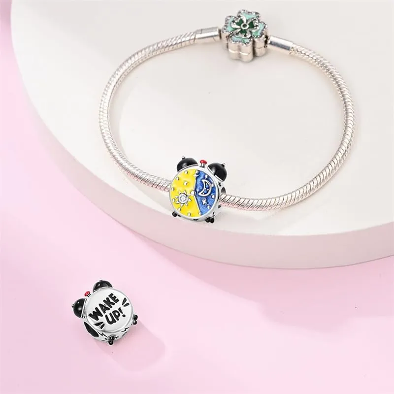 Pandach Bead Charm in Argento Sterling 925 con Cubic Zirconia per Braccialetti e Collane Europei - immagine 3