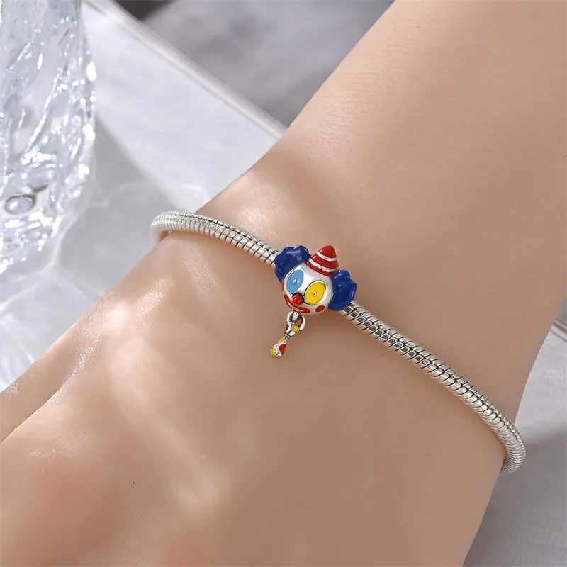 Pandach Bead Charm in Argento Sterling 925 con Cubic Zirconia per Braccialetti e Collane Europei - immagine 4