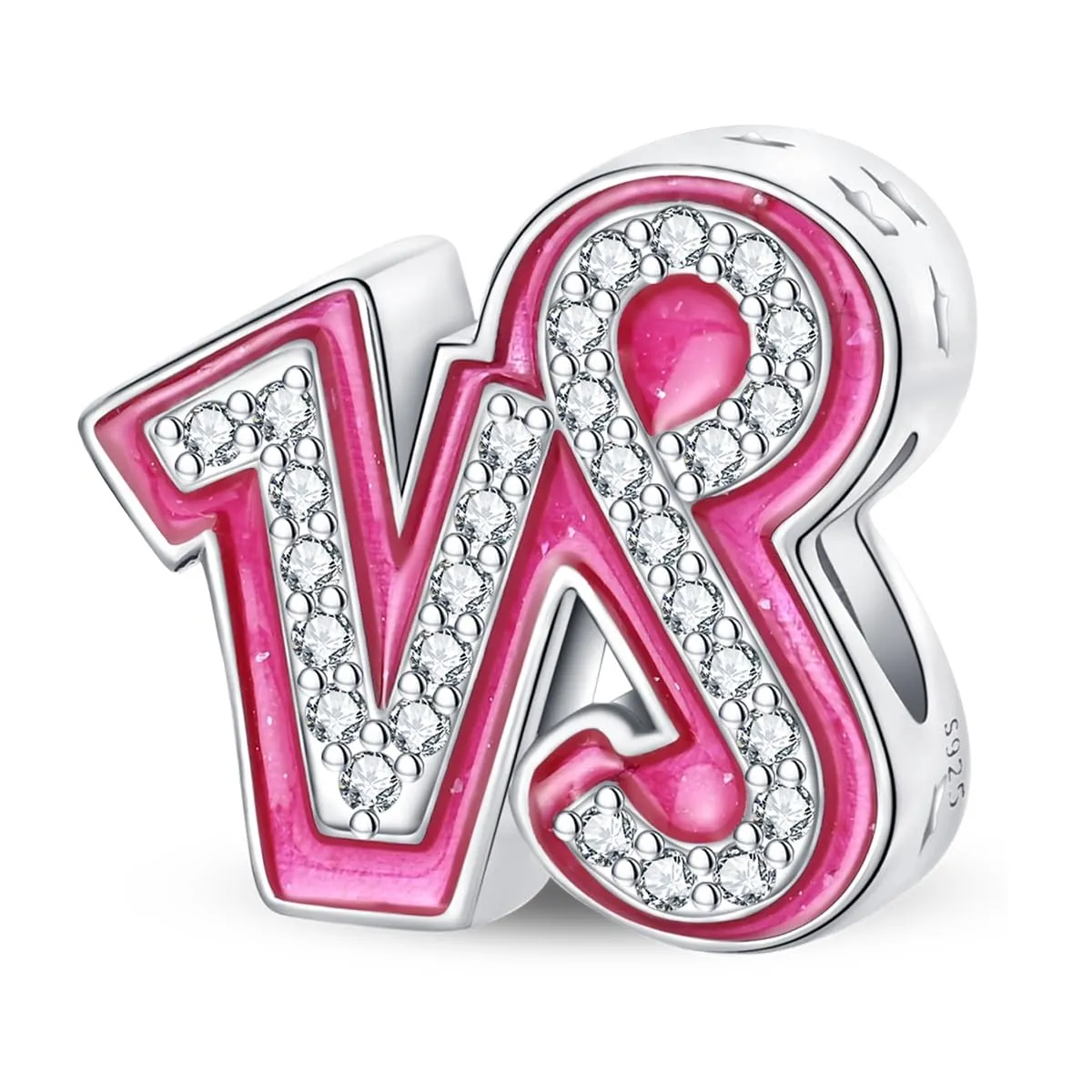 Pandach Ciondolo in Argento Sterling 925 con Cubic Zirconia per Braccialetti e Collane Europei - immagine 1