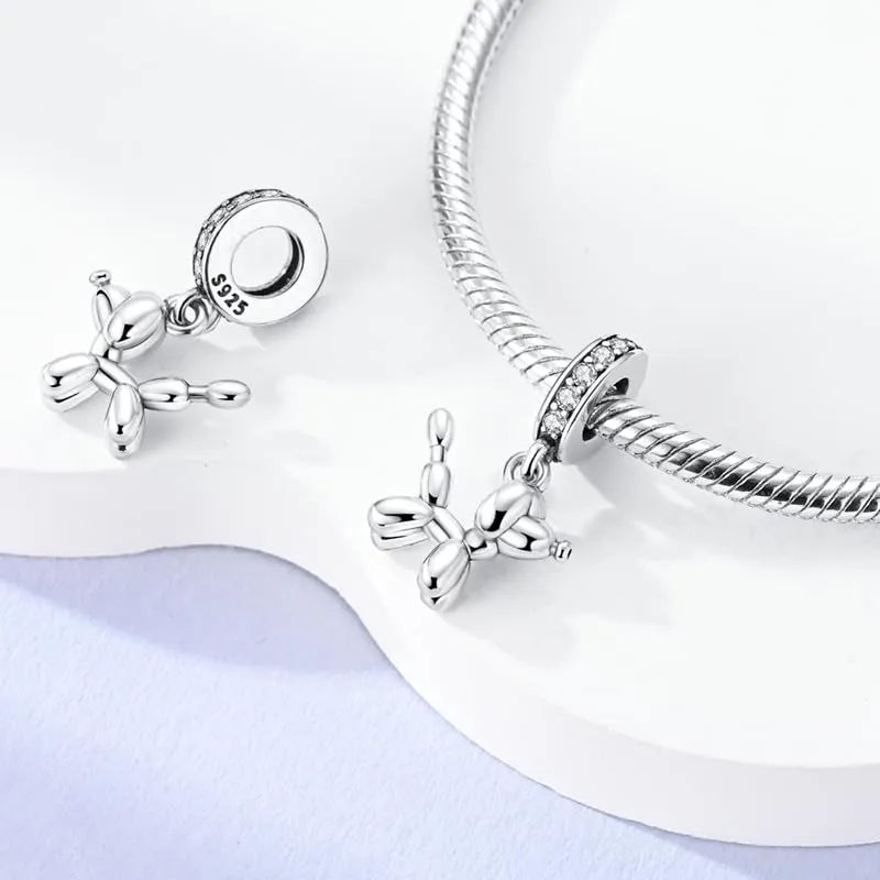 Pandach Bead Charm in Argento Sterling 925 con Cubic Zirconia per Braccialetti e Collane europei - immagine 2