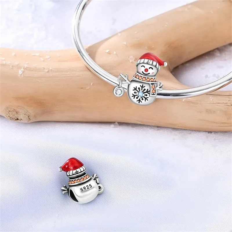 KUNSIR Ciondolo Argento Sterling 925 con Cubic Zirconia per Braccialetti e Collane Europei - immagine 2