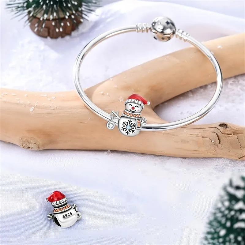 KUNSIR Ciondolo Argento Sterling 925 con Cubic Zirconia per Braccialetti e Collane Europei - immagine 3