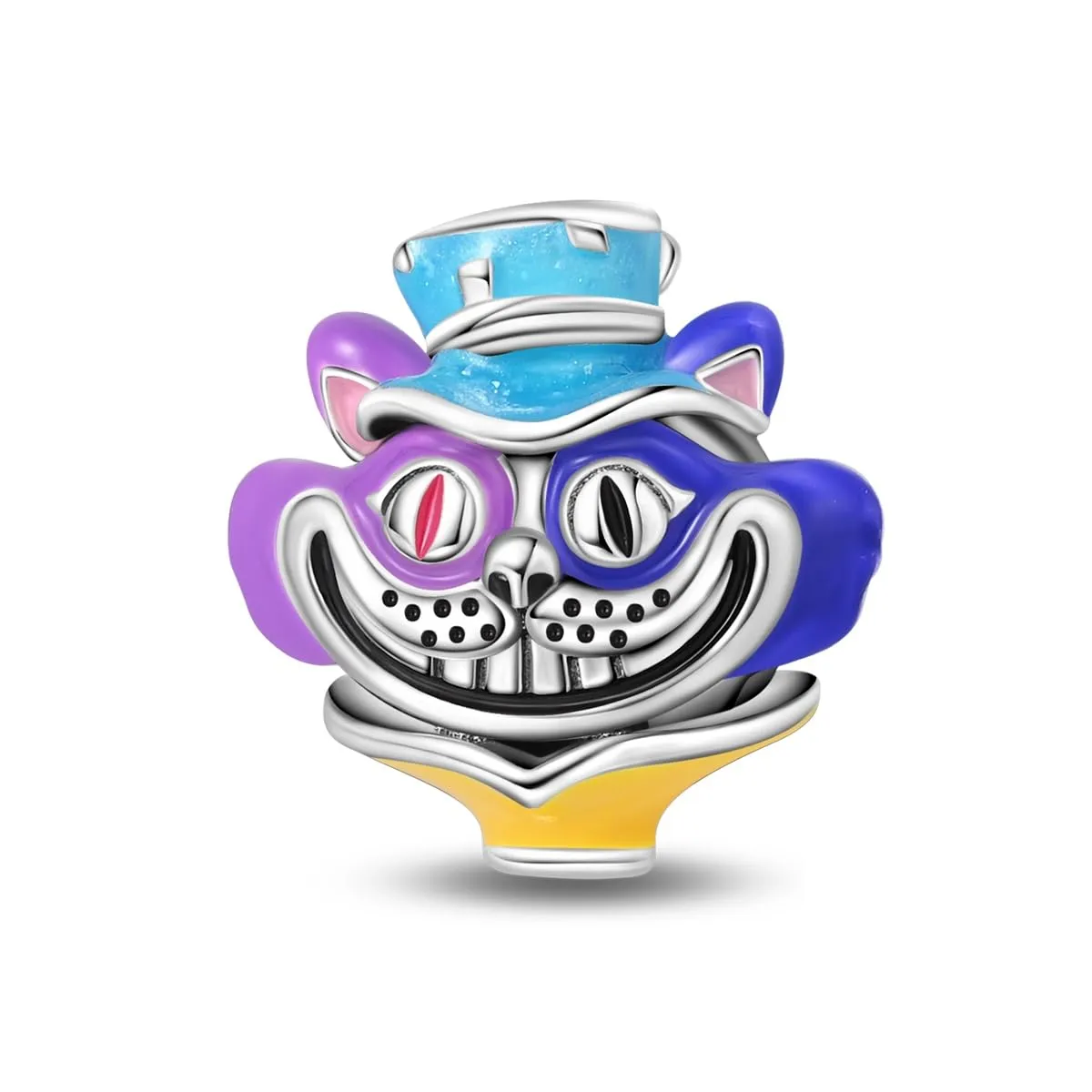 Pandach Bead Charm in Argento Sterling 925 con Cubic Zirconia per Braccialetti e Collane Europei - immagine 1