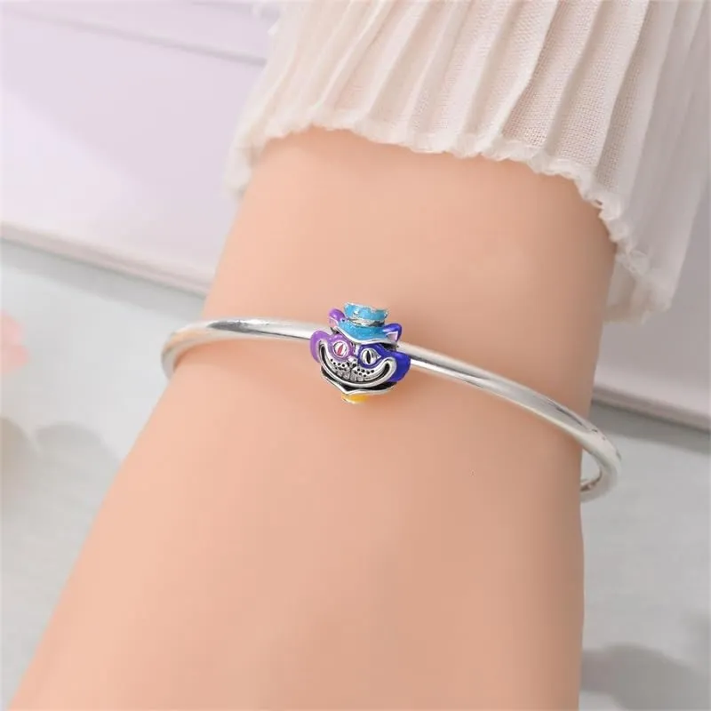 Pandach Bead Charm in Argento Sterling 925 con Cubic Zirconia per Braccialetti e Collane Europei - immagine 5