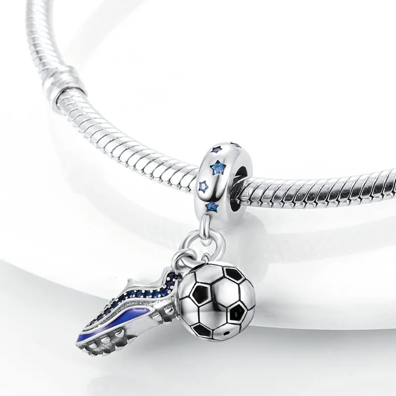 Pandach Bead Charm in Argento Sterling 925 con Cubic Zirconia per Braccialetti e Collane Europei - immagine 2