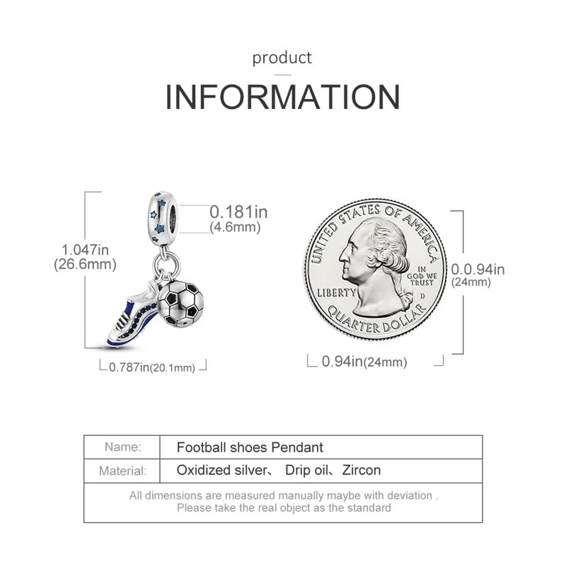 Pandach Bead Charm in Argento Sterling 925 con Cubic Zirconia per Braccialetti e Collane Europei - immagine 4
