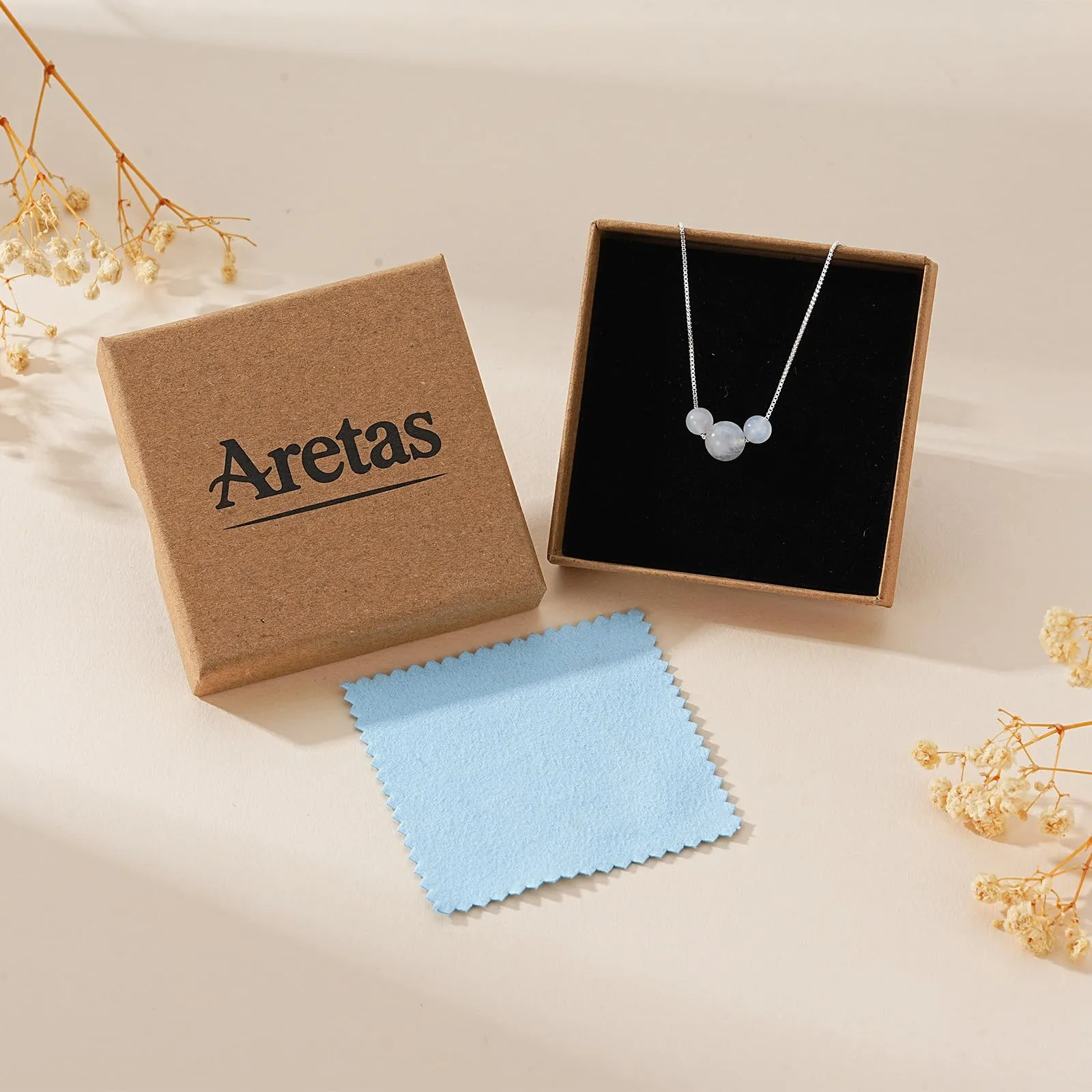 Aretas Collana in Argento 925 con Pietre Naturali Ematite - immagine 7