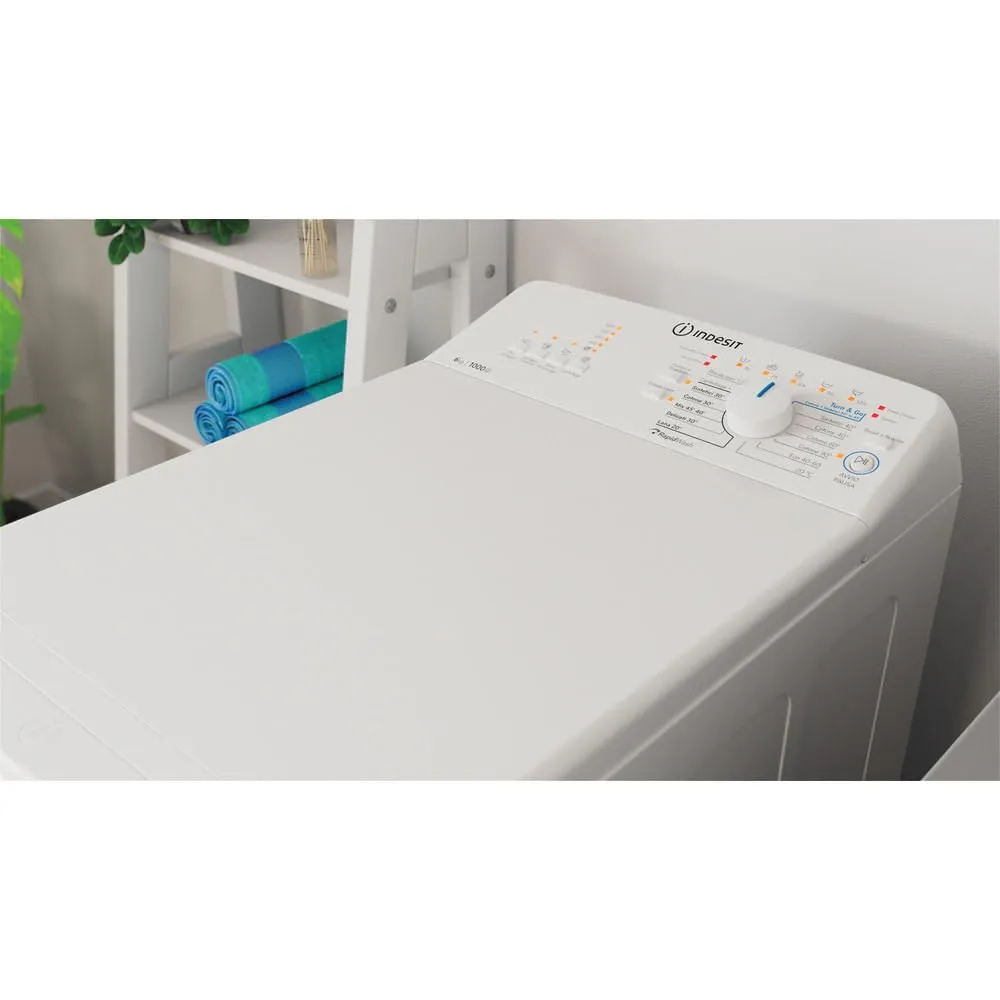 Indesit Lavatrice Carica dall'Alto 6 Kg BTW L60300 IT Bianco - immagine 5