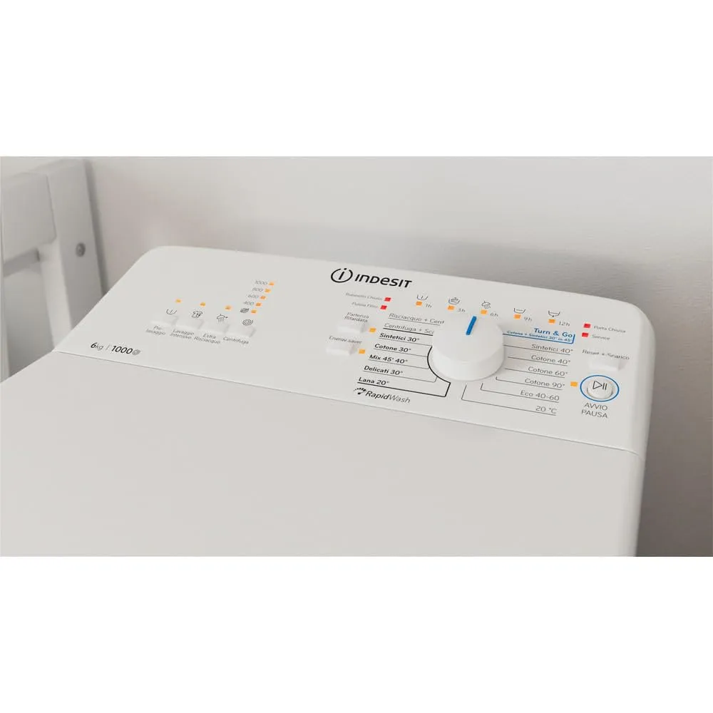 Indesit Lavatrice Carica dall'Alto 6 Kg BTW L60300 IT Bianco - immagine 9